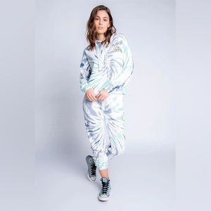 PJ Salvage X Smiley Tie Dye Sweatshirt and Sweatpants